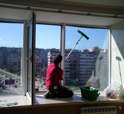 Мытье окон в однокомнатной квартире Когалым